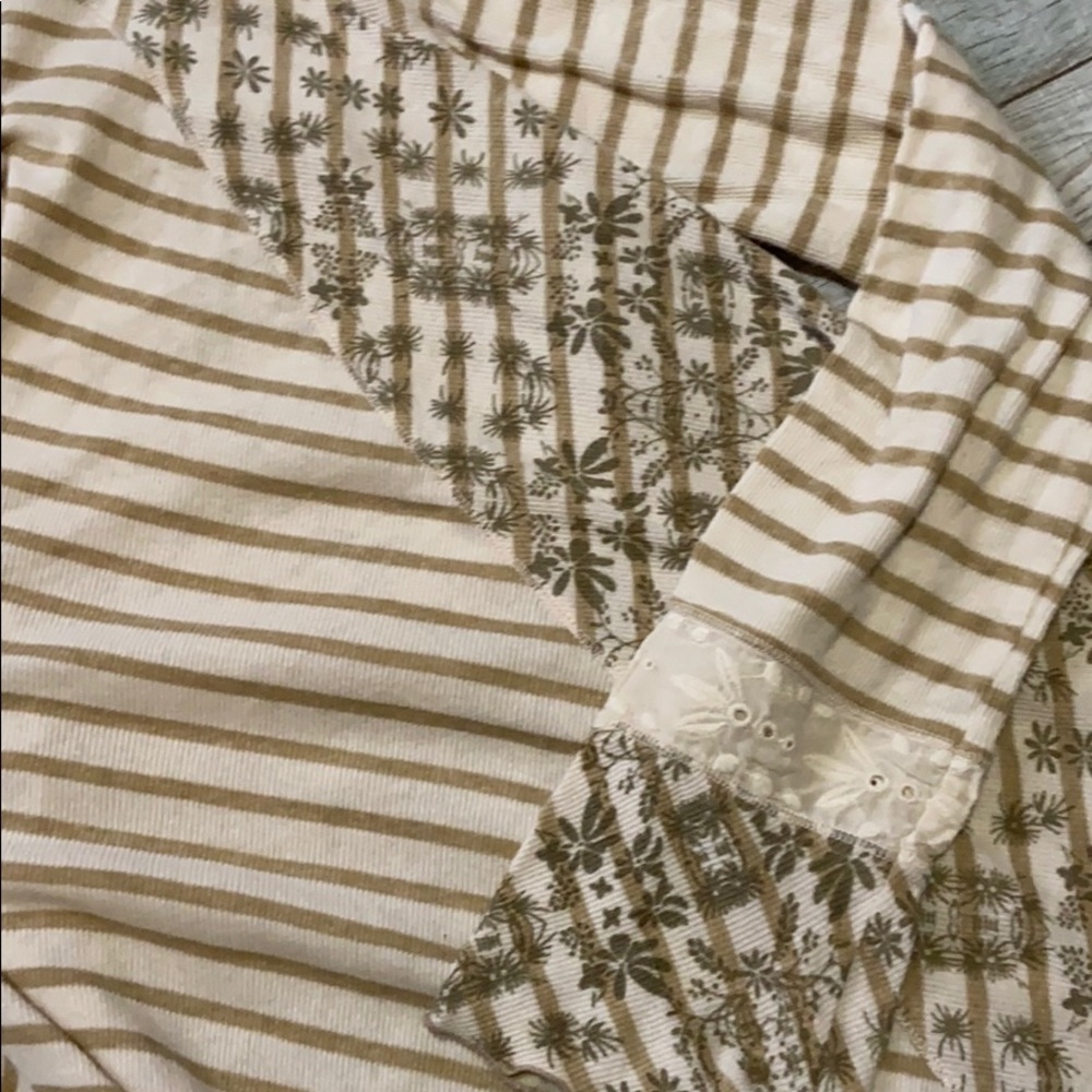 Anthropologie Tiny Patchwork Cardigan Sweater - image 8